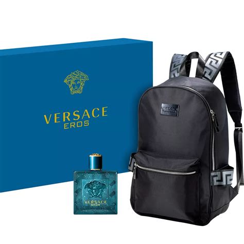 versace eros pack|versace aftershave with bag.